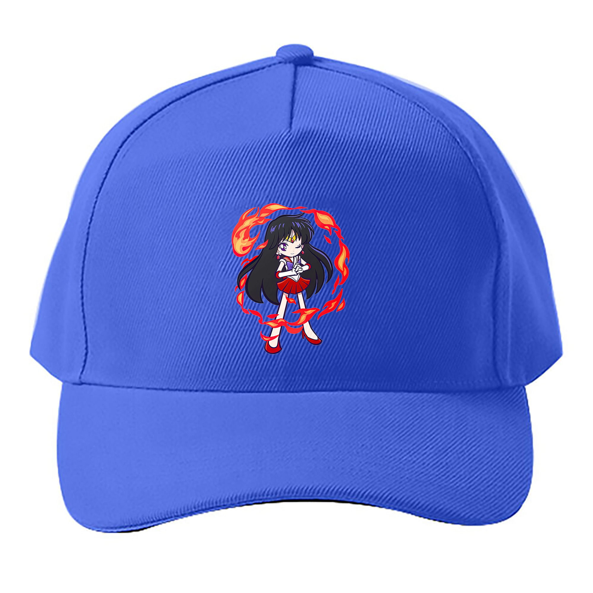 （画像用） 美少女戦士セーラームーン 火野レイ ひの レイ Sailor Moon Hino Rei （セーラーマーズ,Sailor Mars） ベースボールキャップ 綿100％ 男女兼用 帽子 スポーツ